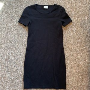 Black tee shirt dress